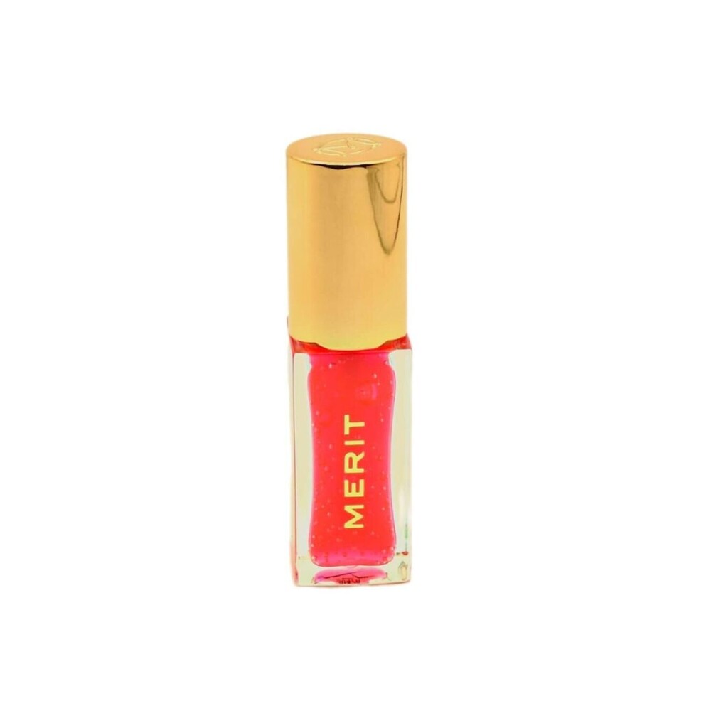 MERIT Shade Slick Gelée Sheer Tinted Lip Oil Les Deux NIB